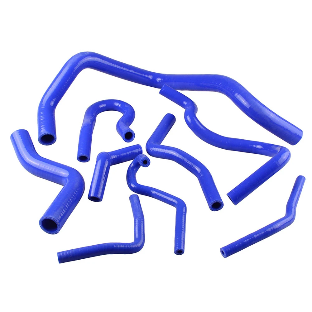 9pcs Replacement Car Pipe Intake Durable Silicone Turbo Tube Heat Resistant Radiator Hose Kit Direct Fit For Civic EG EK 92-00 | Автомобили