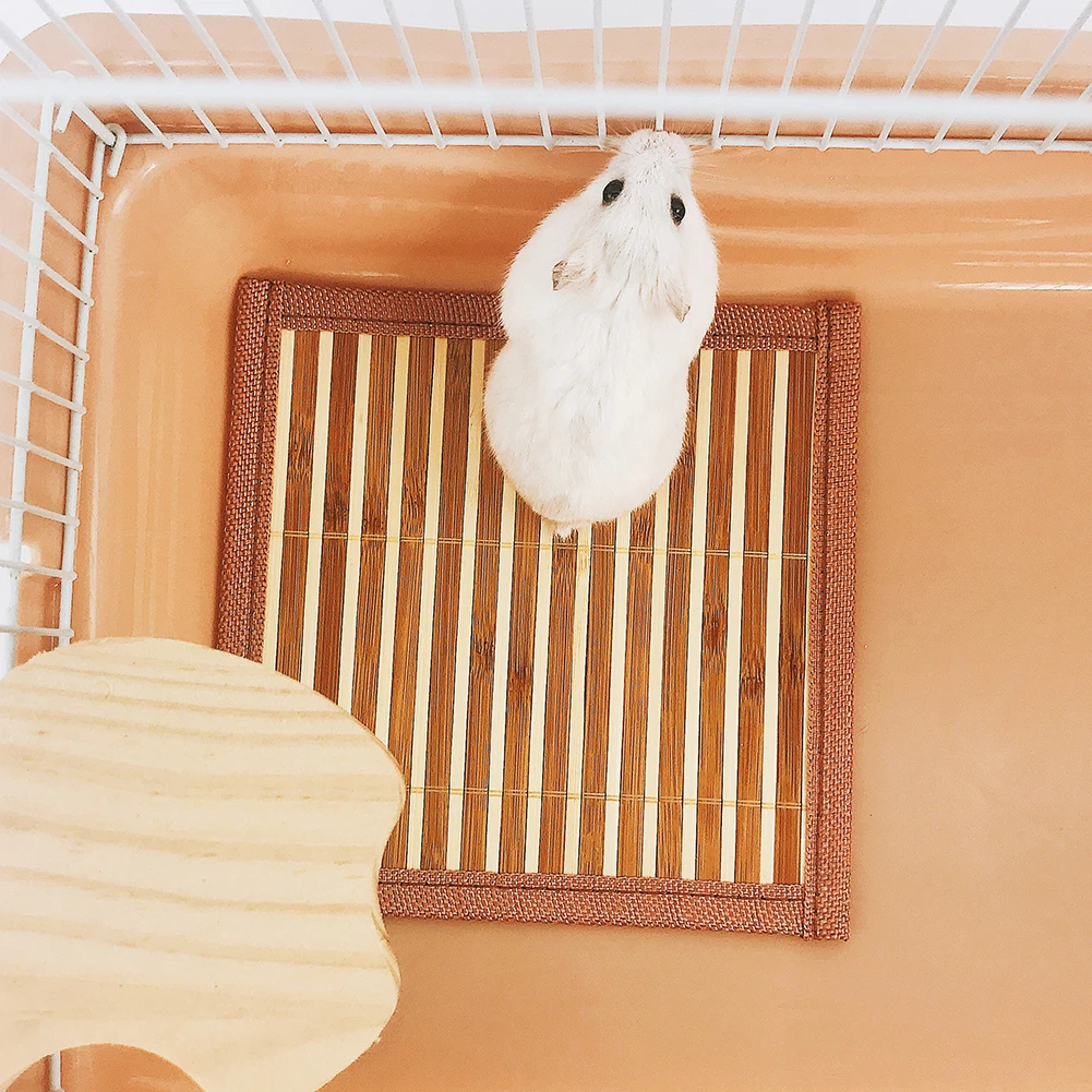 Лето домашнее животное Гвинея свинка хомяк кролик из дышащего бамбукового