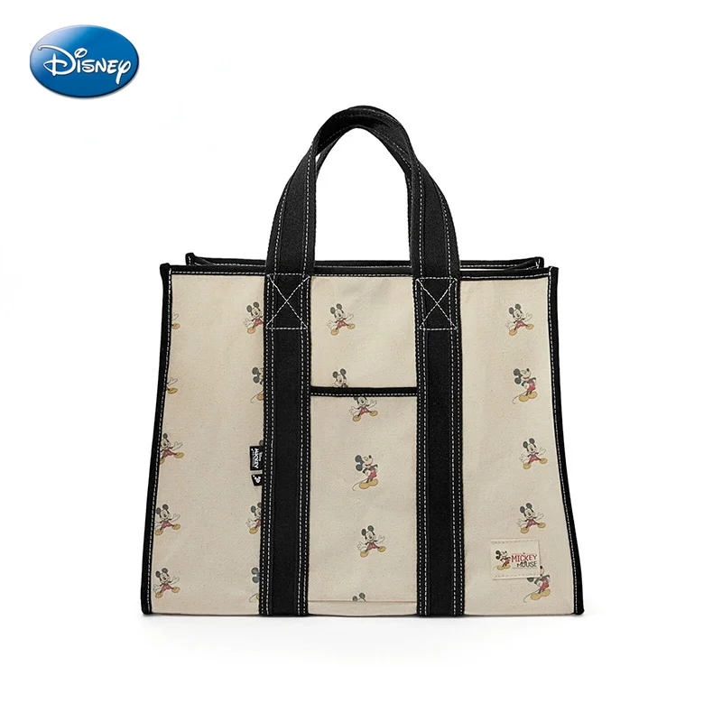 

Disney Mickey Cartoon Woman Shoulder Bag Handbag Shopping Bag Fashion Women's bag 2021 Female Bag Trend luxury designer handbag