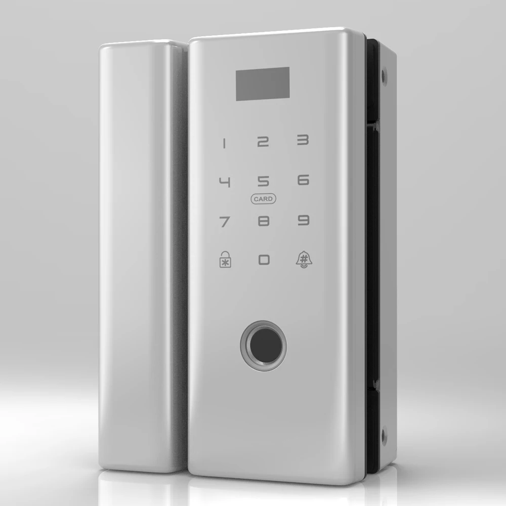 Дверной замок со сканером отпечатков пальцев Bluetooth Wi Fi Поддержка приложения для