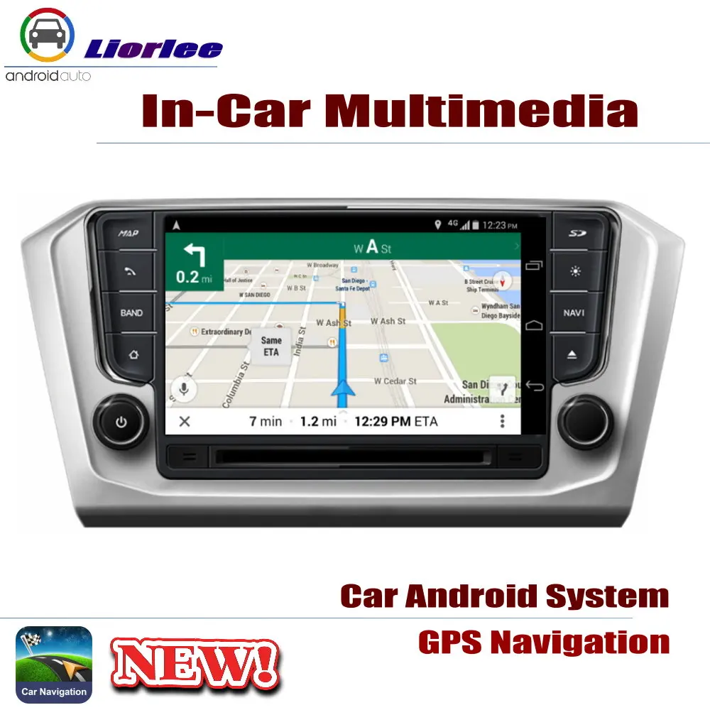 Автомобильная Мультимедийная система для VW Passat B8 GT GTE 2015-2019 Android DVD GPS-навигатор