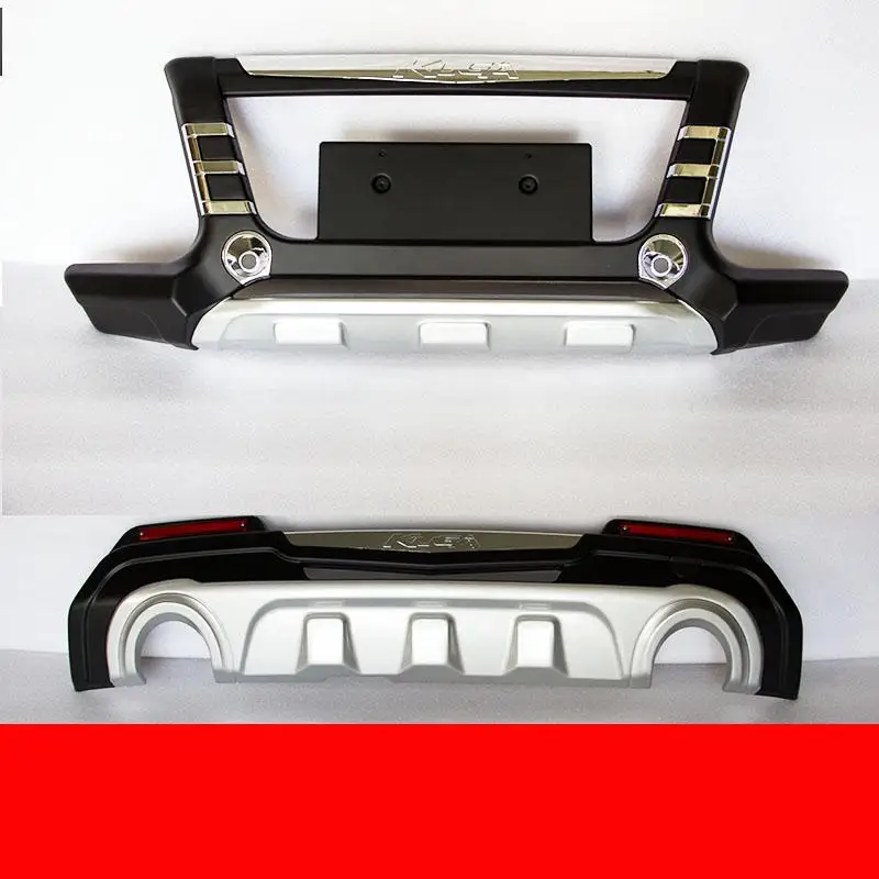

Rear Diffuser Tuning Splitter Delantero Aleron Front Spoiler Auto Car Protector Lip Coche Bumper 2013 2014 2015 FOR Ford Kuga