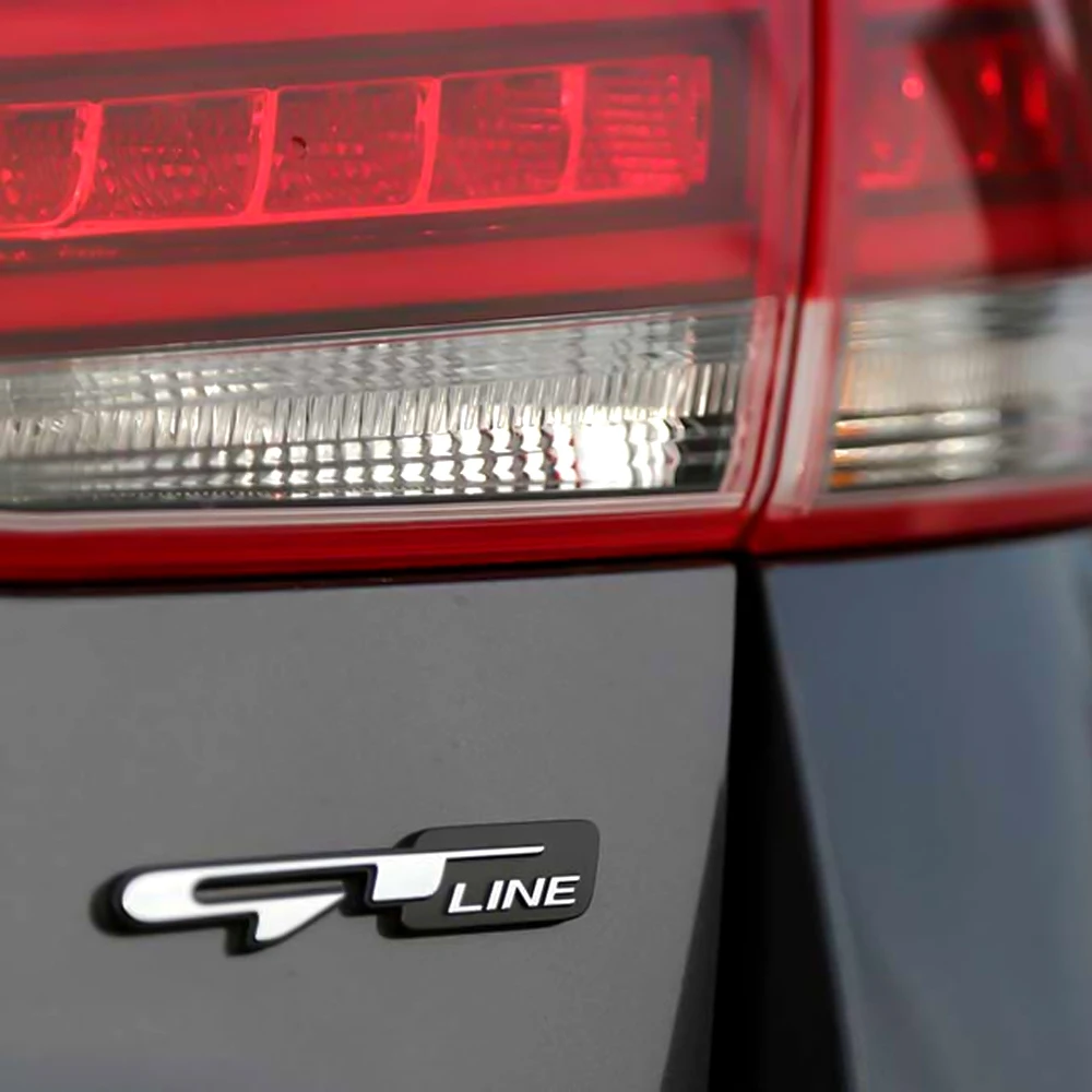 Автомобильные буквы GT Line наклейки эмблема наклейка для Kia Forte Ceed Stinger Shuma Rio Sportage Soul