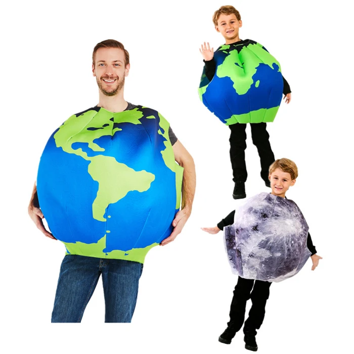 Новый костюм капитана планета на Хэллоуин для детей и взрослых карнавальный