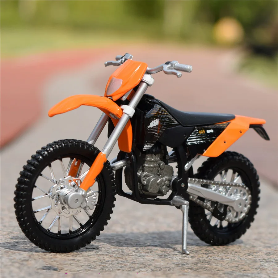 Мотоциклы Maisto KTM 1/18 EXC модели мотоциклов литые с дисплеем подарок на день рождения