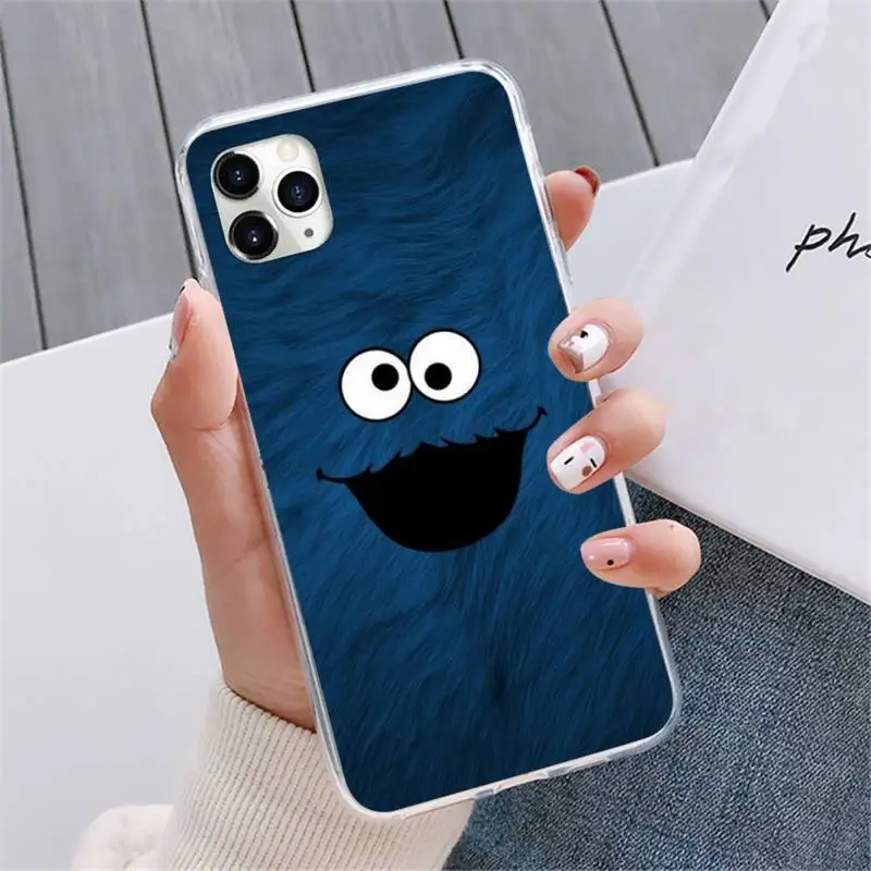 

Cookie M-Monster Phone Case For iphone 12 5 5s 5c se 6 6s 7 8 plus x xs xr 11 pro max mini