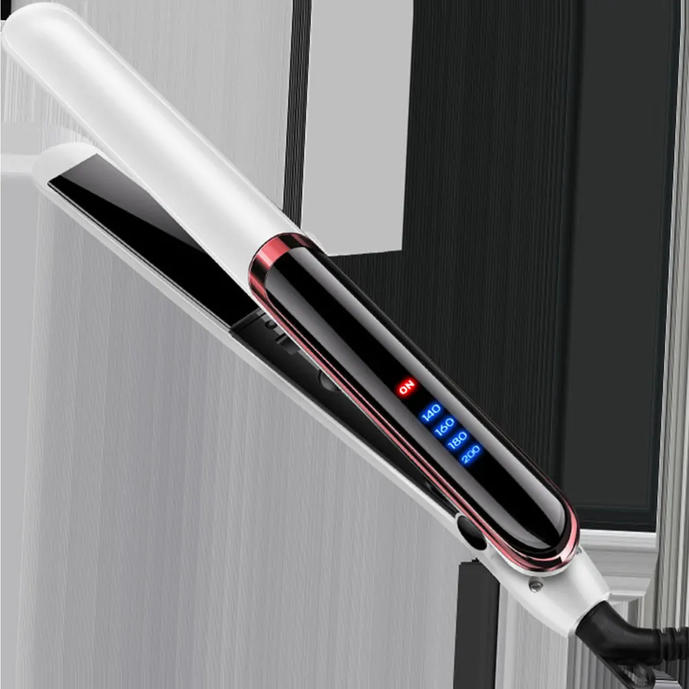 Выпрямитель для волос 2 в 1 Плойка утюжок выпрямления щипцы завивки со