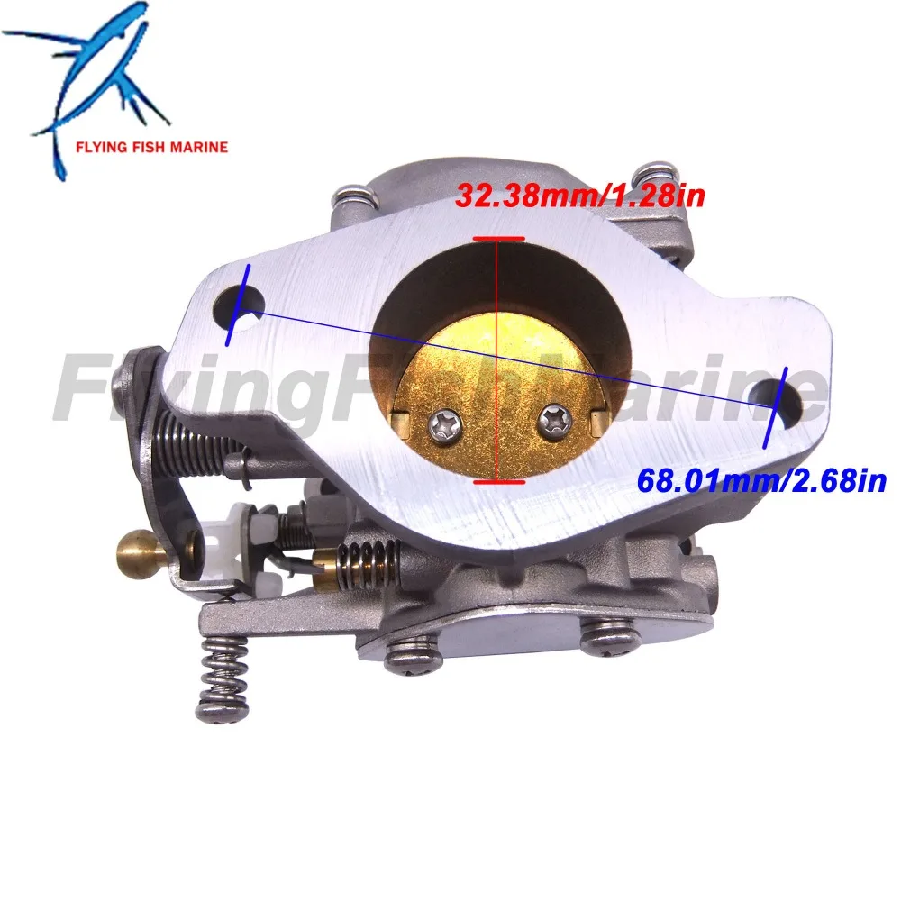 Подвесной Двигатель 6K5-14301-00 6K5-14301-10 6K5-14301-03 Карбюратор Carb в сборе для Yamaha лодочный мотор 60HP E60 T60/Parsun T60