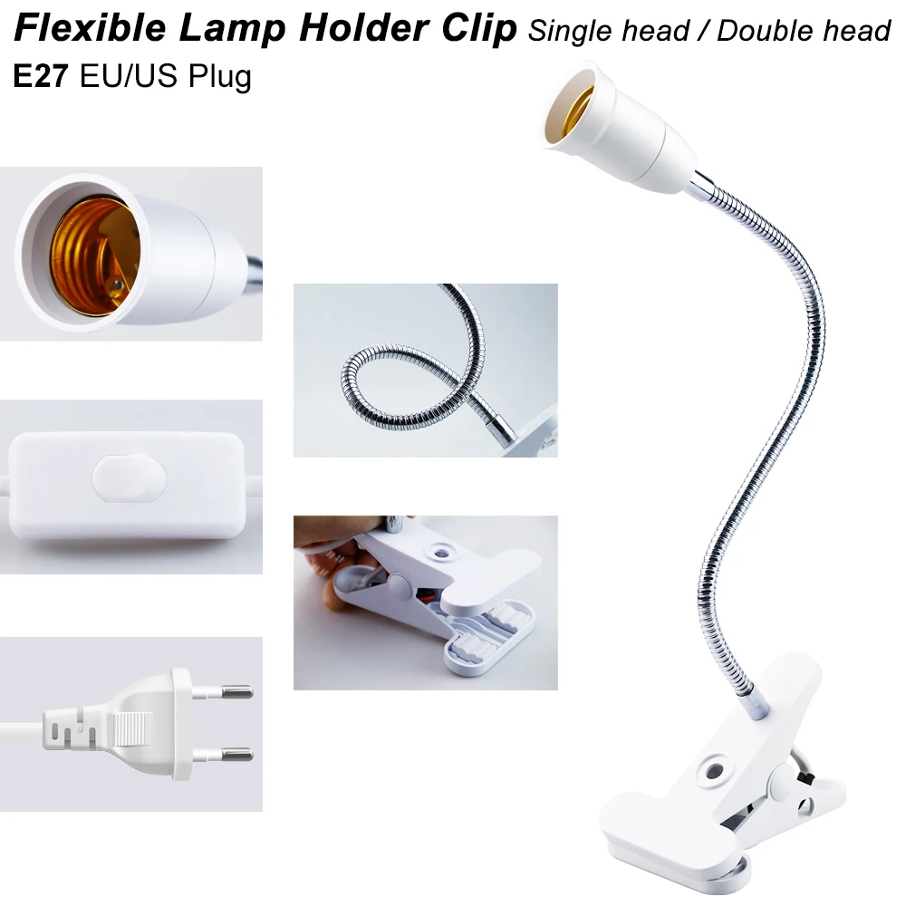 Фитолампа светодиодный светильник полного спектра E27 лампа для выращивания