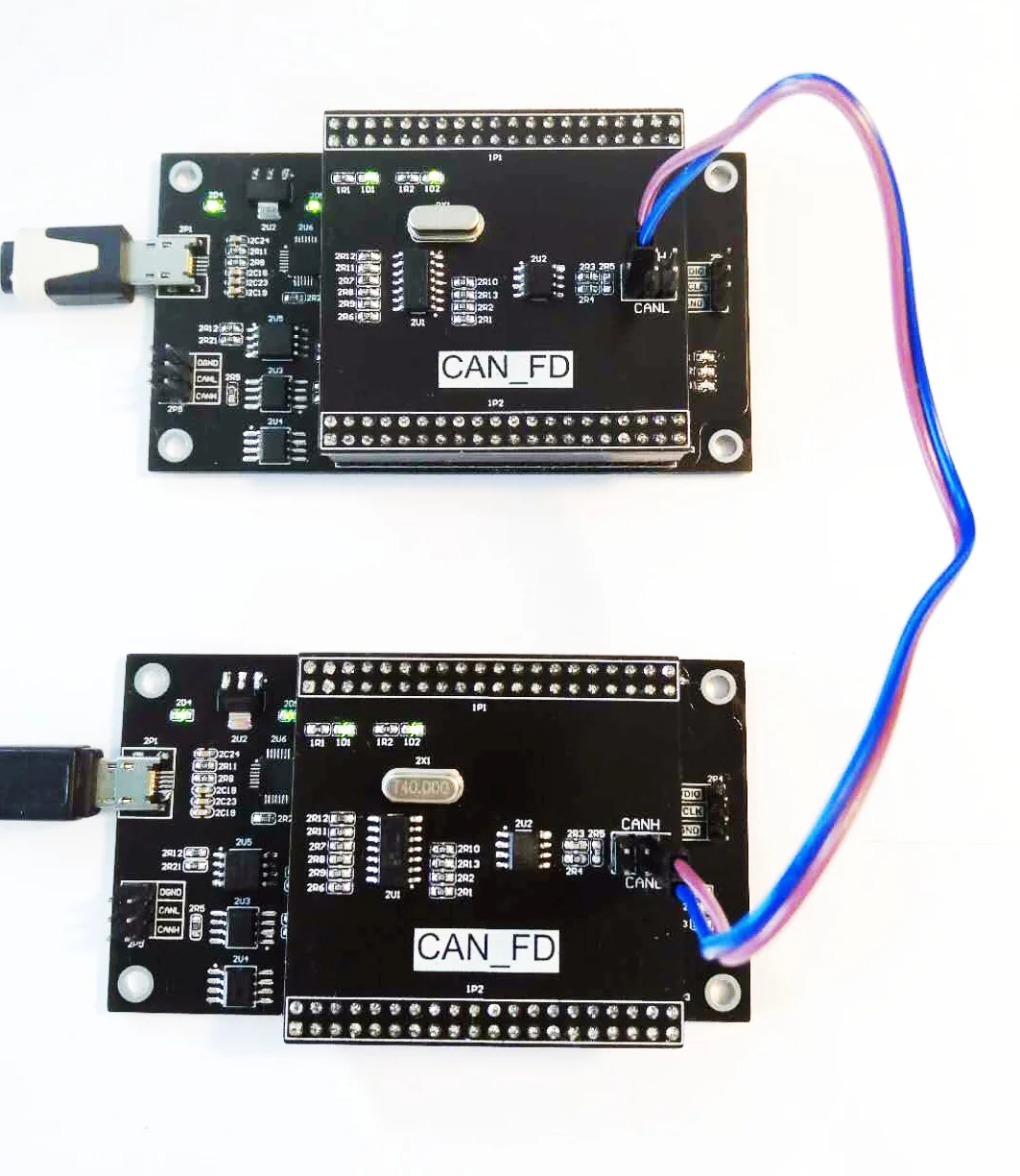 Плата разработки CANFD CAN STM32F427VI + MCP2518FD интерфейс at6563 SPI|Запчасти для кондиционера| |
