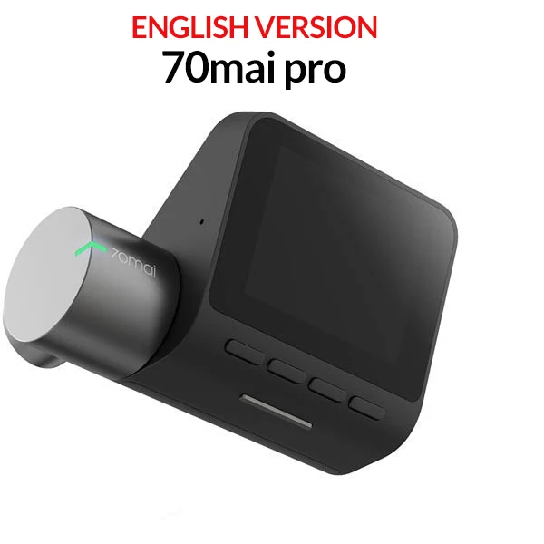 70mai Dash Cam Pro 1944P скорость и координаты gps ADAS 70mai Pro Dashcam Автомобильный видеорегистратор камера WiFi Голосовое управление монитор парковки - Название цвета: English Version
