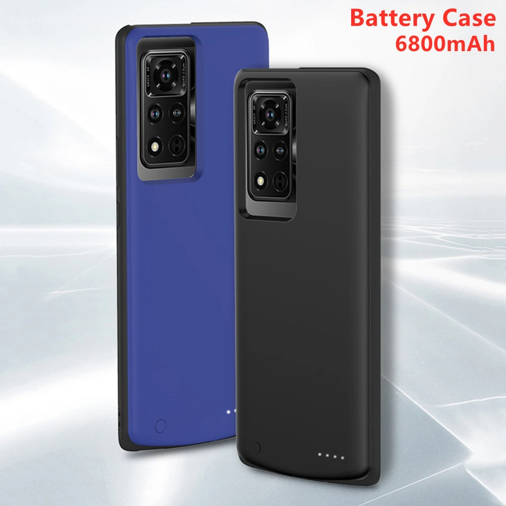 Чехлы с зарядным устройством для аккумуляторов 6800 мАч Huawei Honor V40 Тонкий