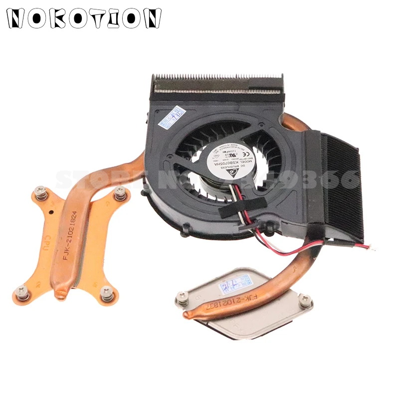 

NOKOTION BA62-00526A Radiator For Samsung R440 R480 Laptop Heatsink CPU GPU Cooling System Heatsink Fan