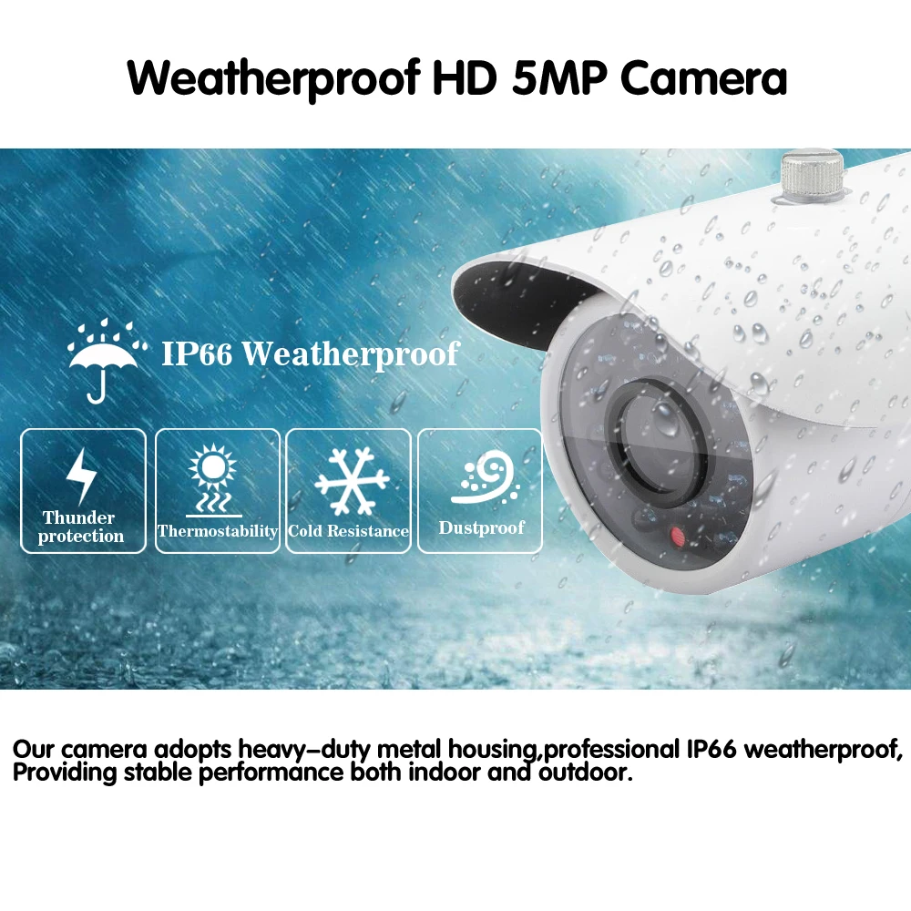 16CH AHD CCTV NVR 5mp 4mp 3g DVR Kit CCTV видеонаблюдение Системы 16X5,0 Мп для дома и улицы комплект камеры безопасности для 16ти-канального видеорегистратора наборы