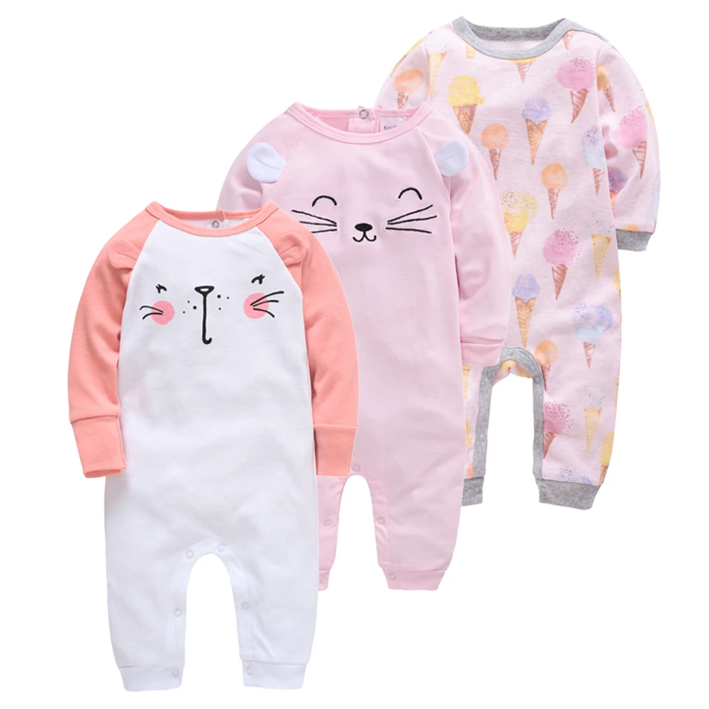 Одежда для новорожденных девочек Пижама Мальчика bebe fille хлопковые дышащие ropa
