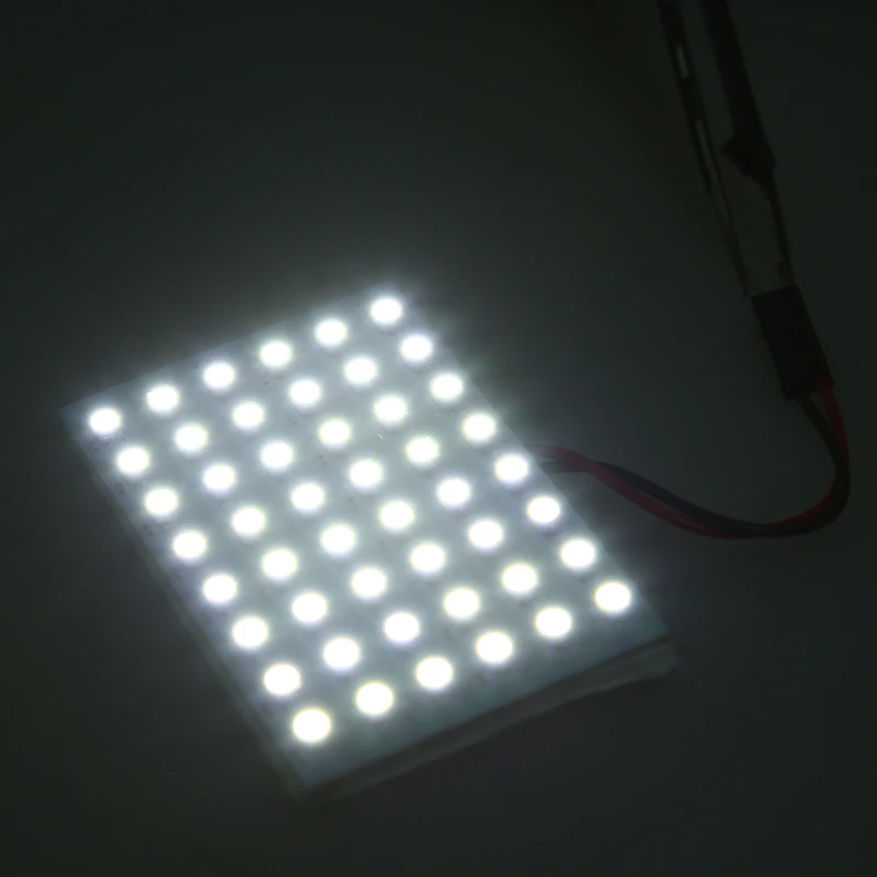 Posbay 2 шт. панель 48SMD белый микро куполообразный индекс Универсальный
