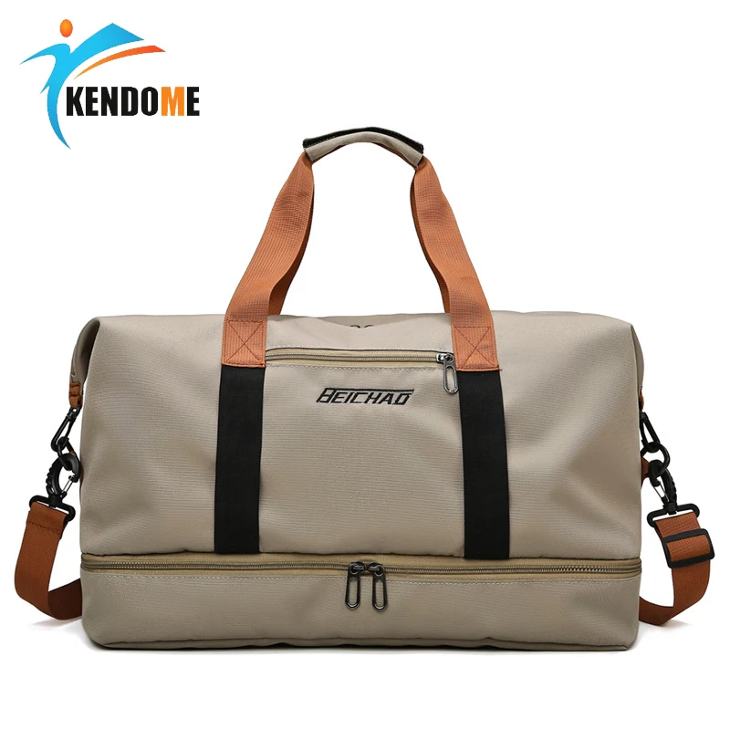 Спортивная сумка на плечо для мужчин и женщин Большая водонепроницаемая