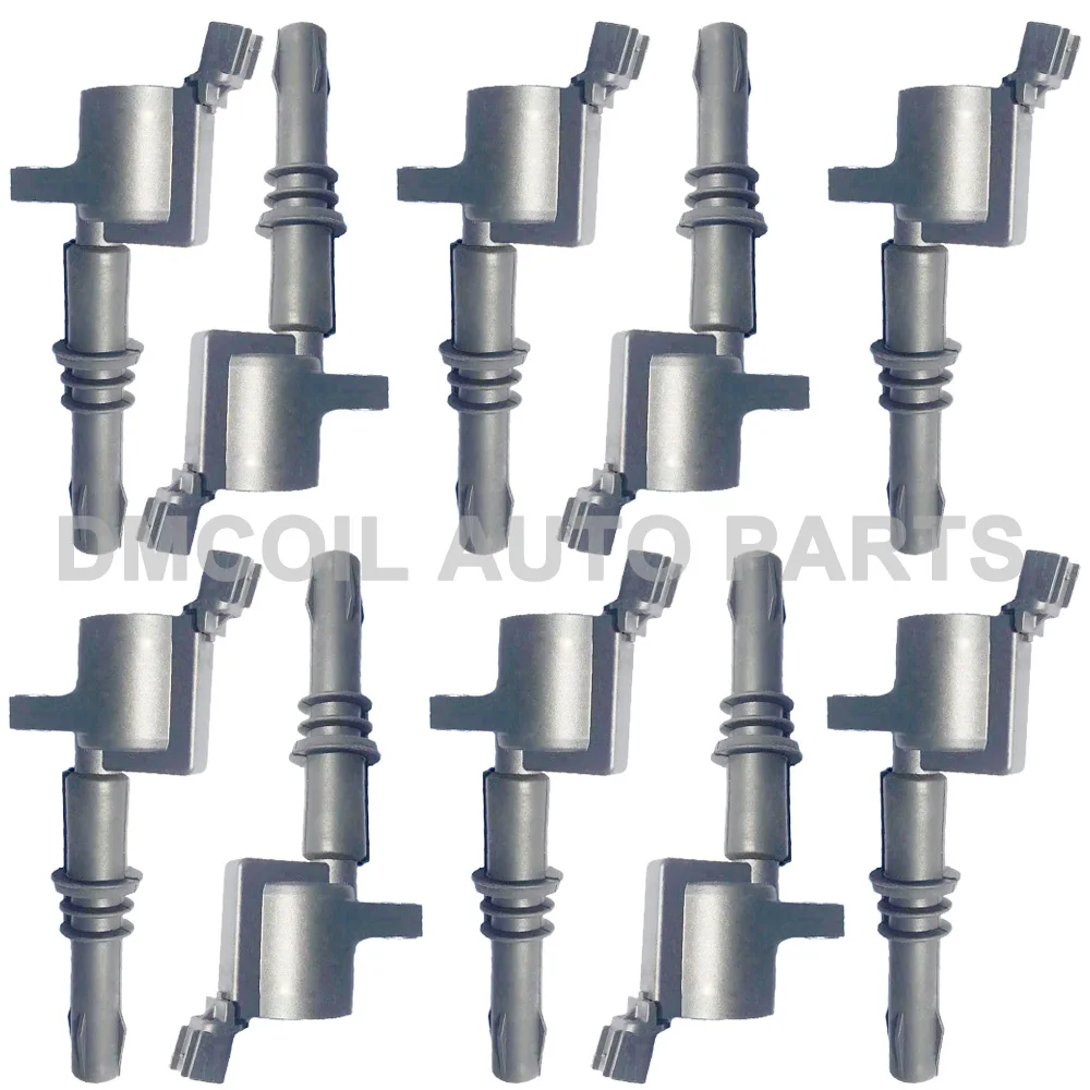 10 PCS IGNITION COIL FOR FORD MUSTANG EXPEDITION EXPLORER F-150 F-250 F-350 4.6L 5.4L V8 (2003-) 3L3E12A366CA 8L3Z12029A | Автомобили и