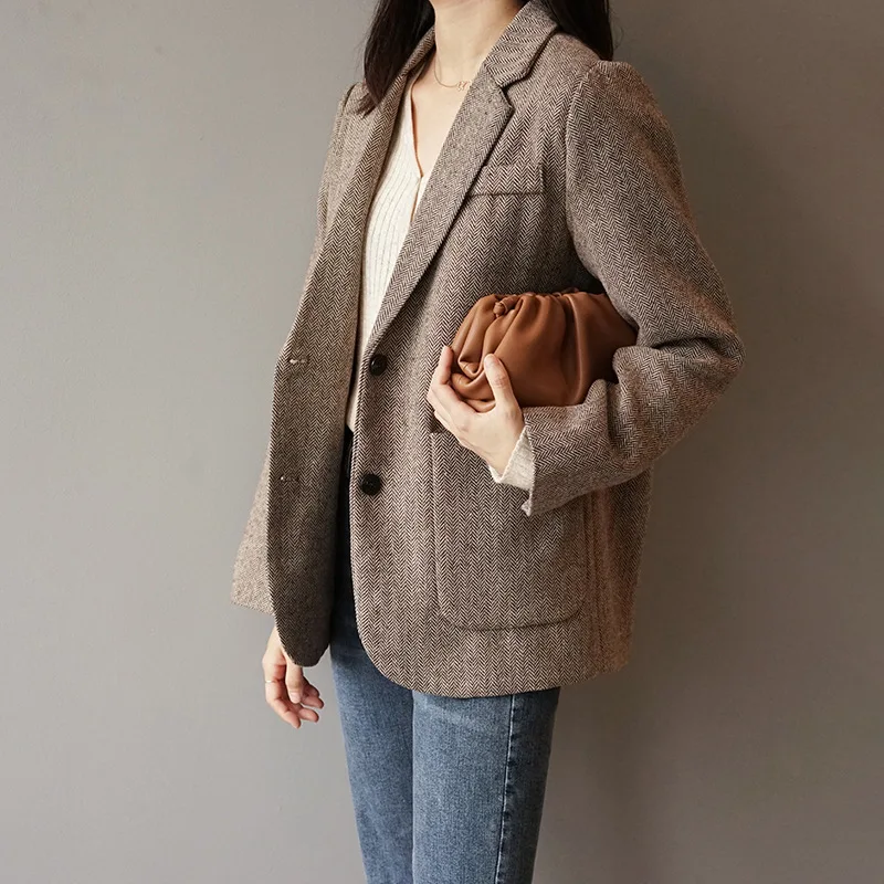 Женский блейзер Mujer Femme Повседневный офисный Жакет женский Feminino 2019 | Женская