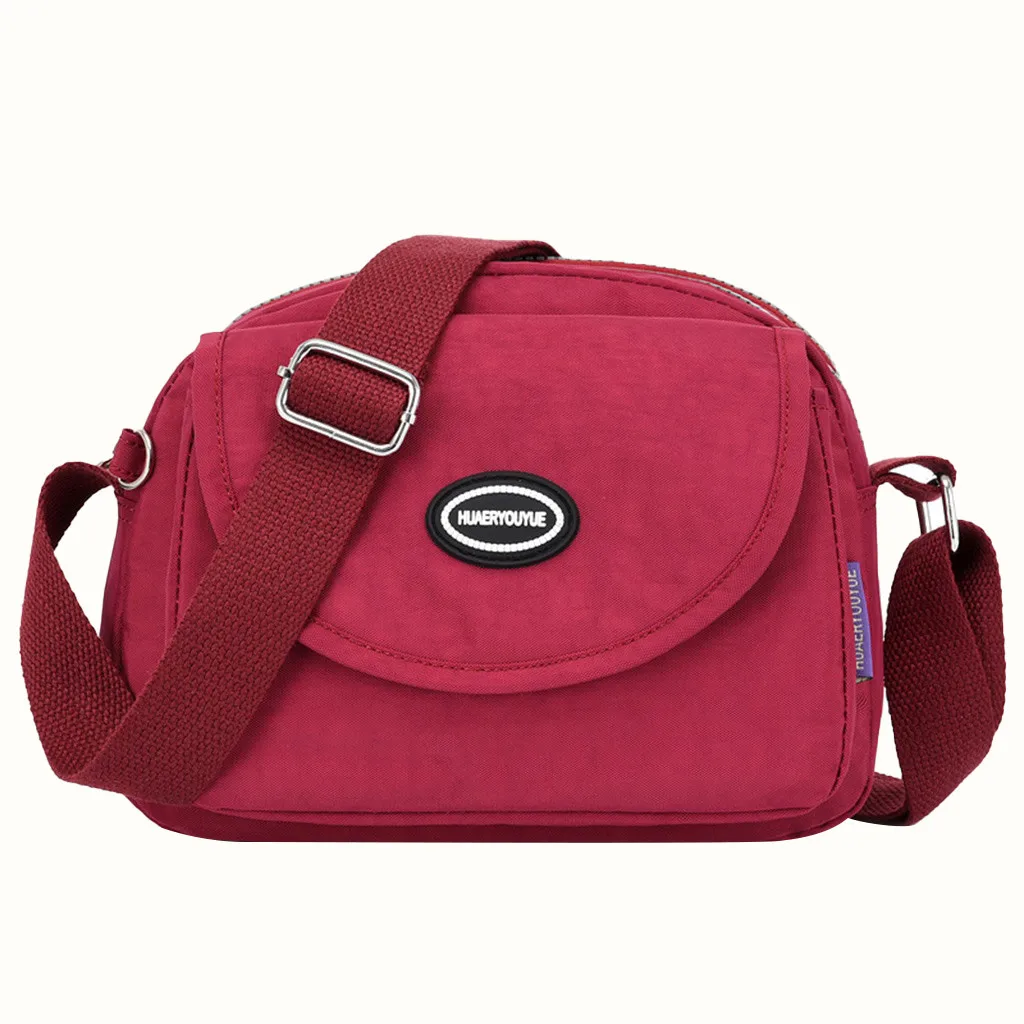 

2020 Casual Women Shoulder Bag Designer Nylon Female Handbag Shoulder Bag Waterproof Girls Small Messenger Bags Crossbody #C