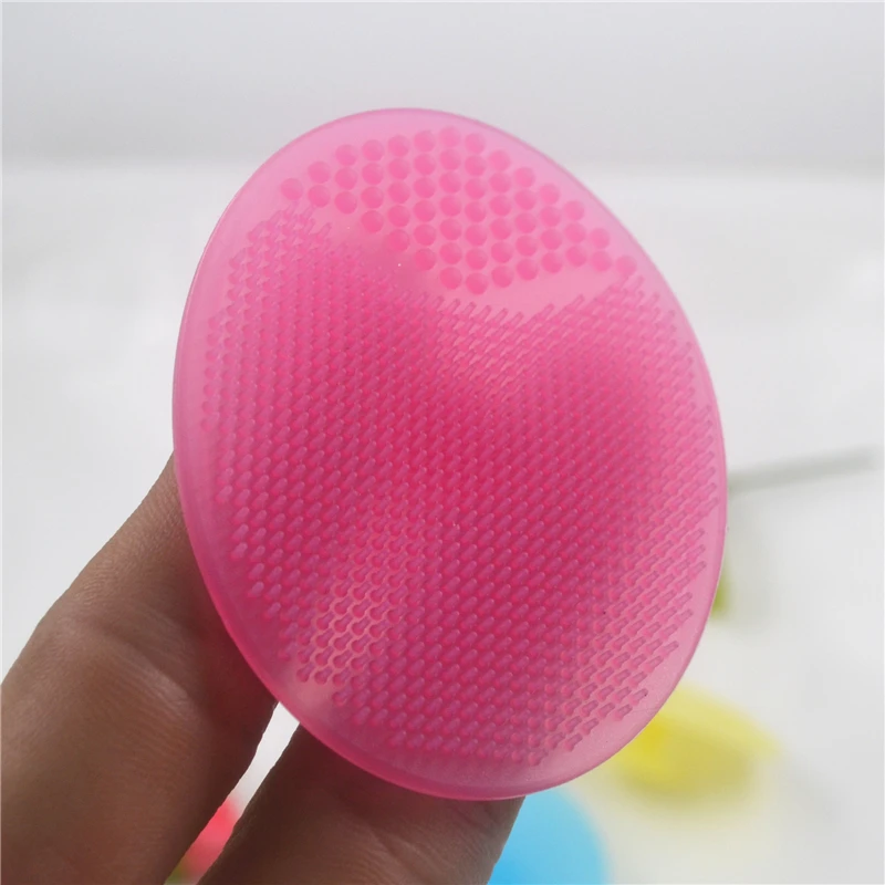 Силиконовая щетка для чистки лица 3 цвета| |