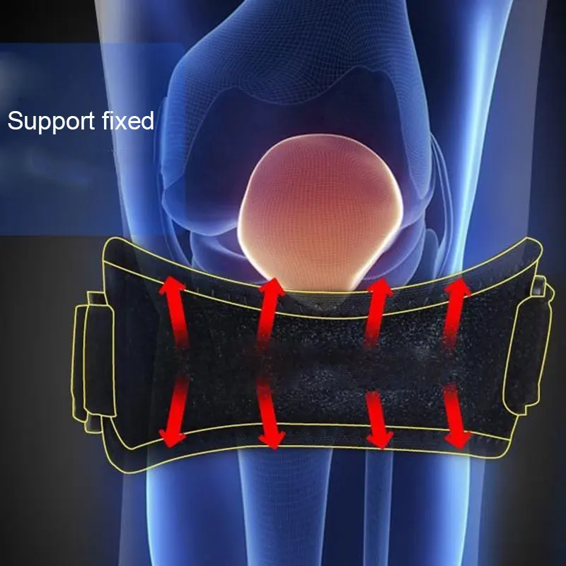 

New Soft Brace Knee Protector Belt Adjustable Patella Strap Sport Guard Support Belt XD88