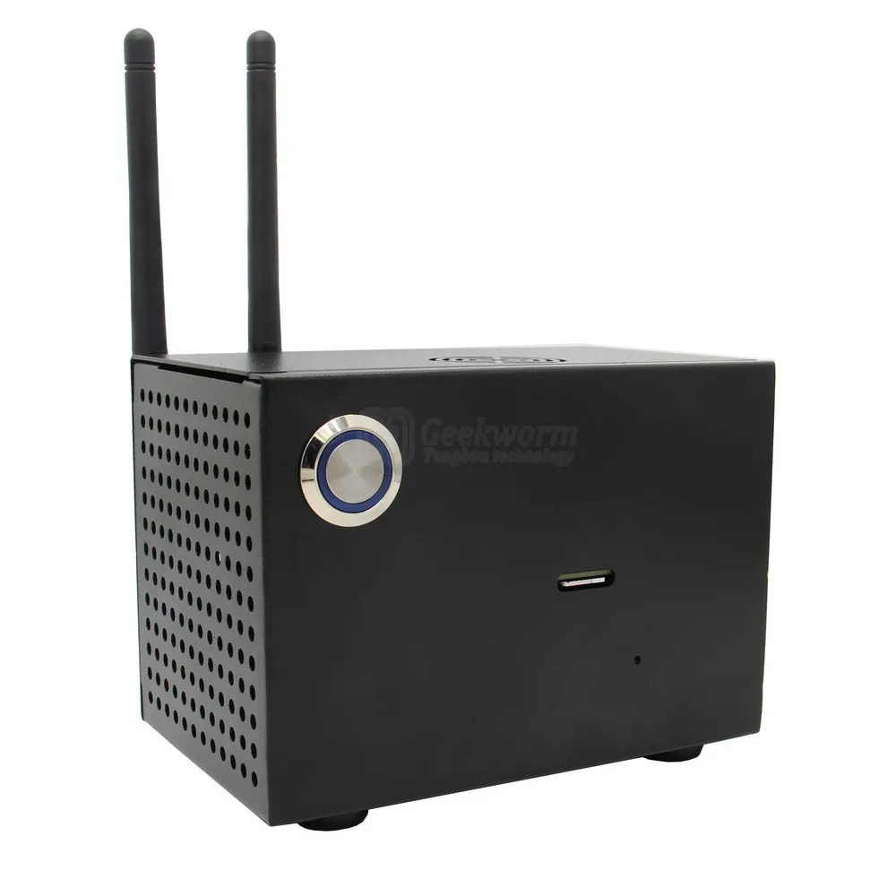 NVIDIA Jetson Nano T300 Metal Case for NVIDIA Jetson Nano Developer Kit and T300 2.5 inch SATA SSD/HDD Storage Shield