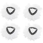 4 шт.упаковка, сменные насадки для швабры