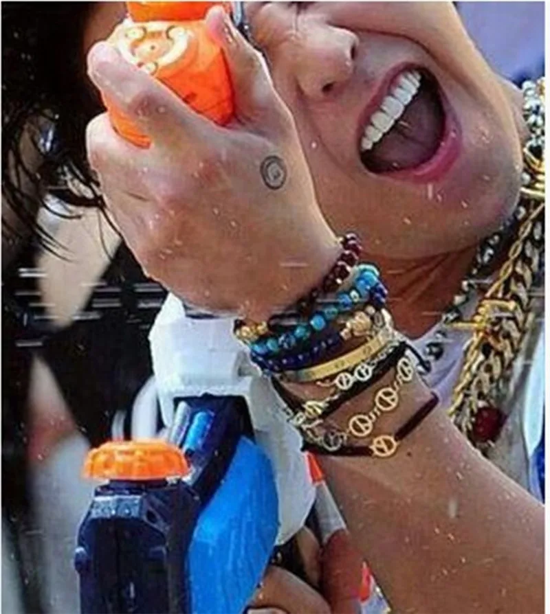 KPOP G-DRAGON браслет PEACE PEACEMINUSONE унисекс ювелирные изделия Kwon Ji молодой подарок