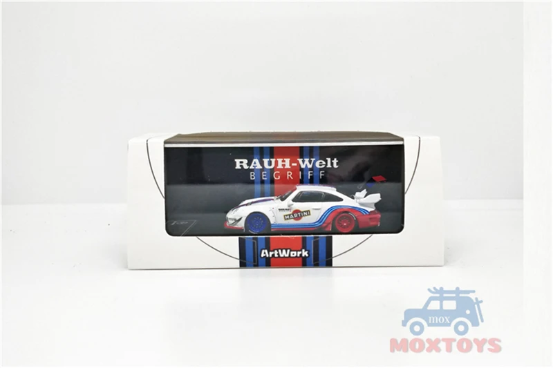 

ArtWork x Time Model 1:64 RWB 993 Martini Double Decks Wing Diecast Model Car