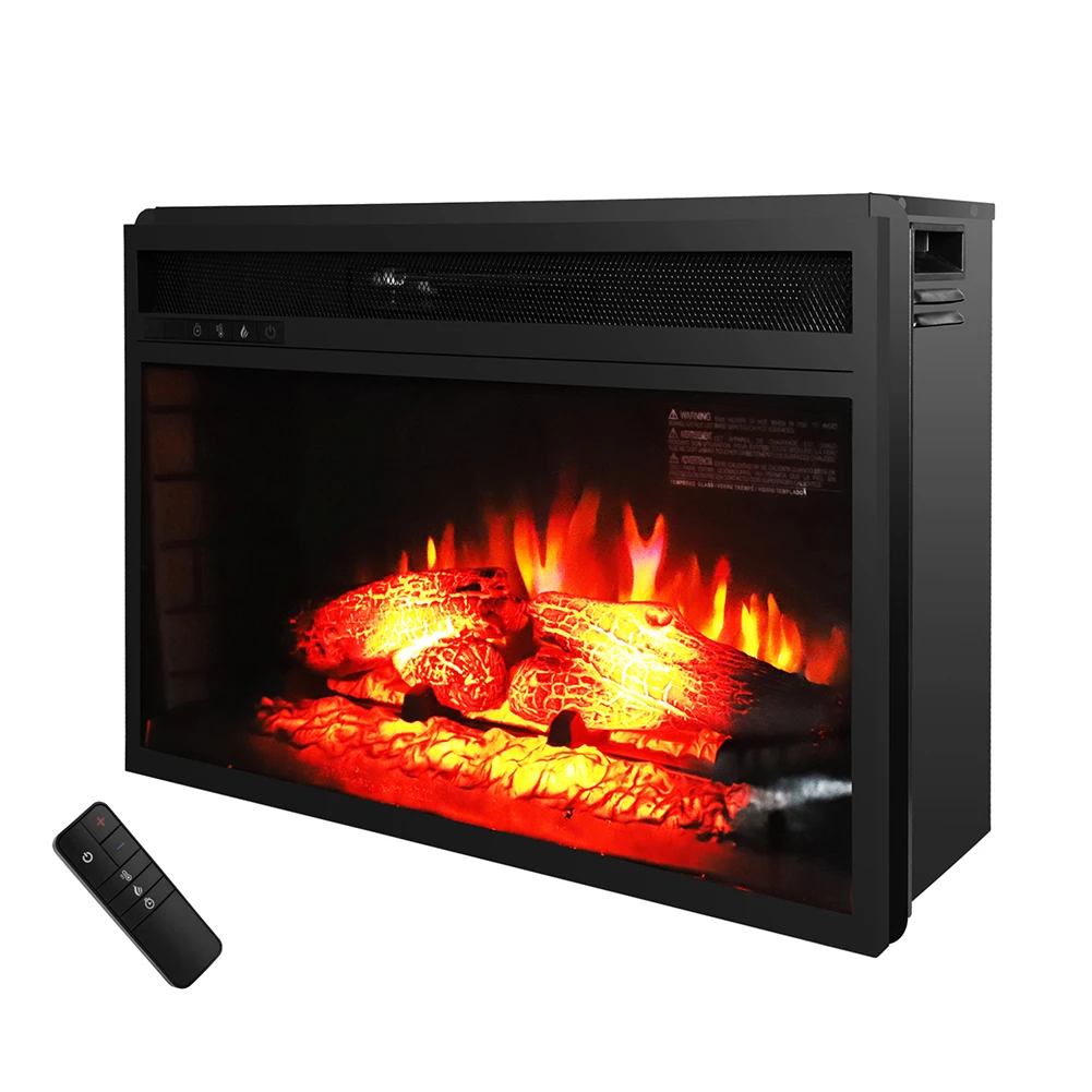 

Auto Shutoff Embedded Fireplace Home Heater Heat Adjustable Timmer Setting Inclined Wall Tiles 68.8 x 23.9 x 45cm