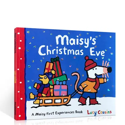 

Original Children Popular Books Maisy's Christmas Eve Masiy Colouring English Activity Story Picture Book