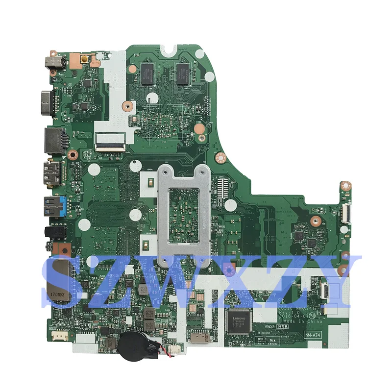 SZWXZY для Lenovo Ideapad 310-15ABR материнская плата портативного компьютера с FX9800P ЦП AMD 5B20L71658