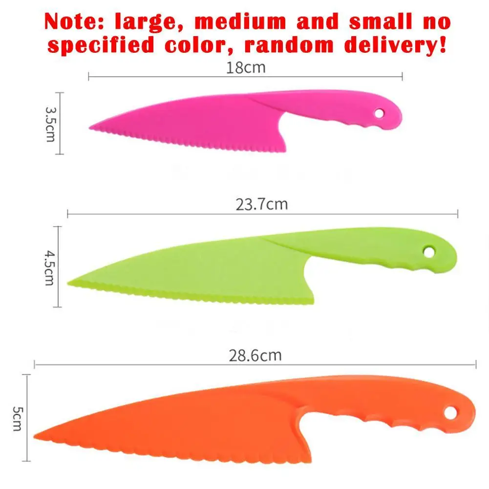 

3 Pieces/set Kitchen Cooking Gadgets Food Grade Pizza Cutter Dough Cake Cutter Cutting Utensils