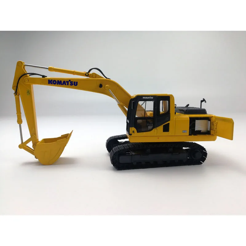 1:43 экскаватор Komatsu PC200-8MO с металлическими дорогами литые игрушечные модели -