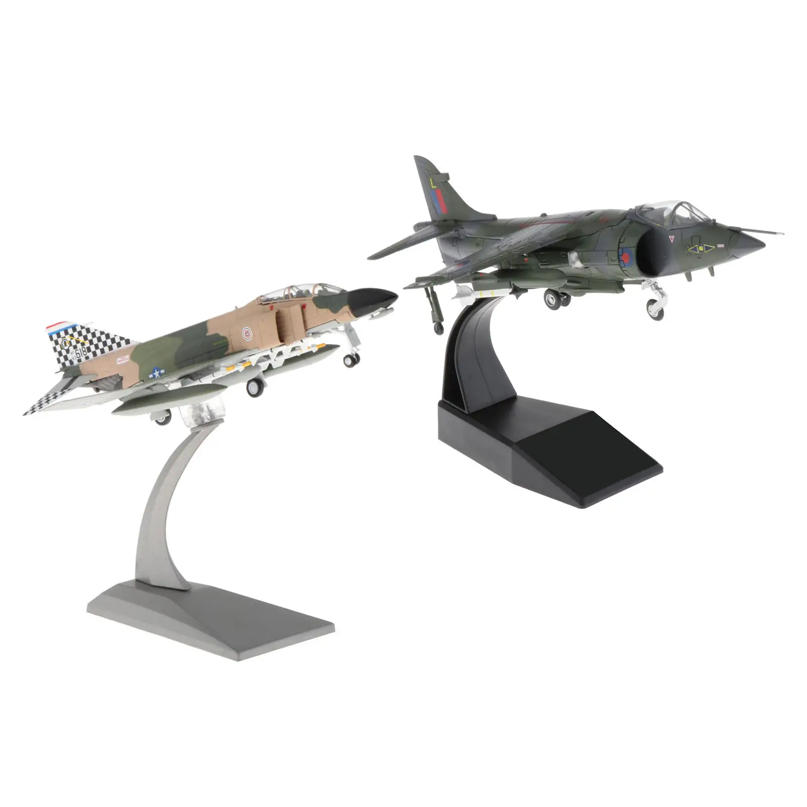 Комплект из 2 предметов 1:100 Масштаб F-4 истребитель & 1/72 Jet модель офисный Декор |