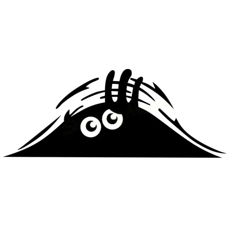 

Забавные наклейки для автомобиля Peeking Monster, украшают улыбку и гнеру, водонепроницаемые, модные, автомобильные, Стайлинг, каваи, наклейка, наклейка