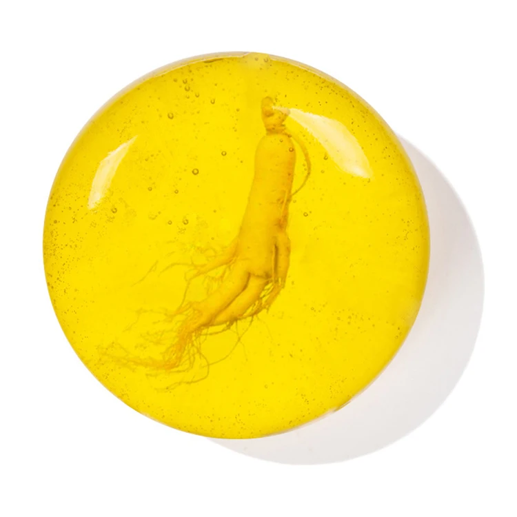 

Ginseng Facial Cleansing Soap Goat Milk Soap Sea Salt Handmade Mite Oil Soap Control