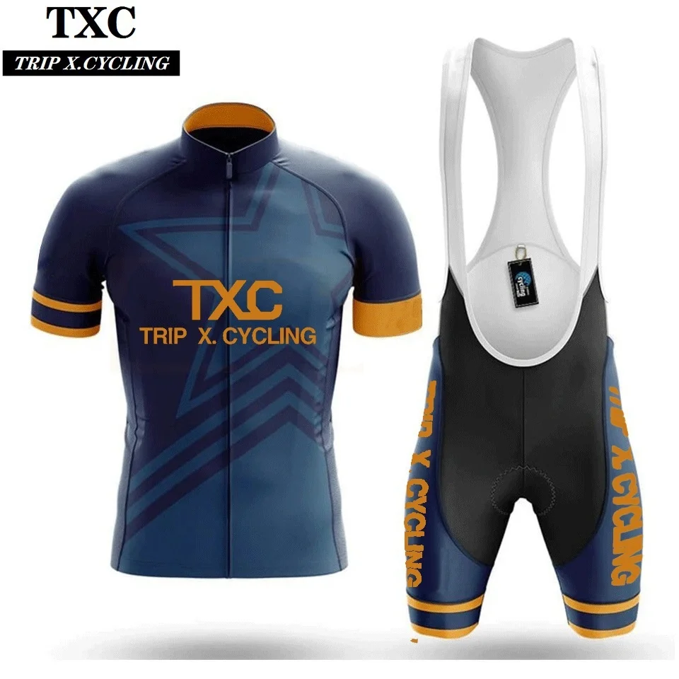 

TXC cycling suit men's and women's short sleeve suit top T-shirt short pants breathable quick drying outdoor sports suit