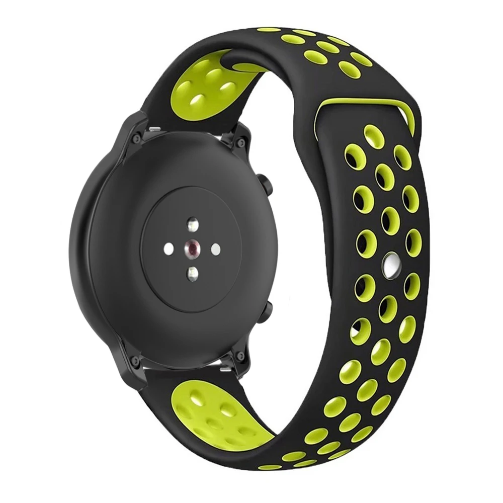 22 мм быстросъемный браслет для Huami Amazfit GTR 47 ремешок HUAWEI Watch GT Samsung Galaxy 46 Смарт