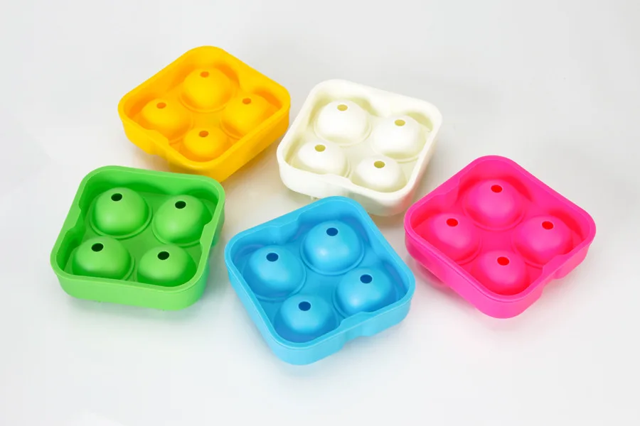 1 шт. форма для изготовления кубиков льда виски шариков кирпич круглая бара