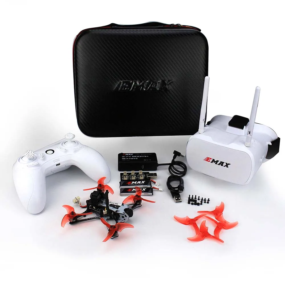 Emax официальный Tinyhawk II Фристайл RTF FPV гоночный Дрон комплект RunCam Nano2 37CH 25/100/200mW VTX 2S