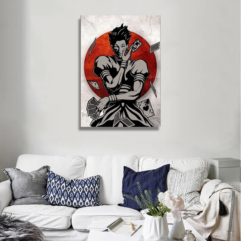 

HD Prints Anime Poster Hunter X Hunter Canvas Painting Wall Art Hisoka Poster Modern Home Decor Modular Pictures For Living Room