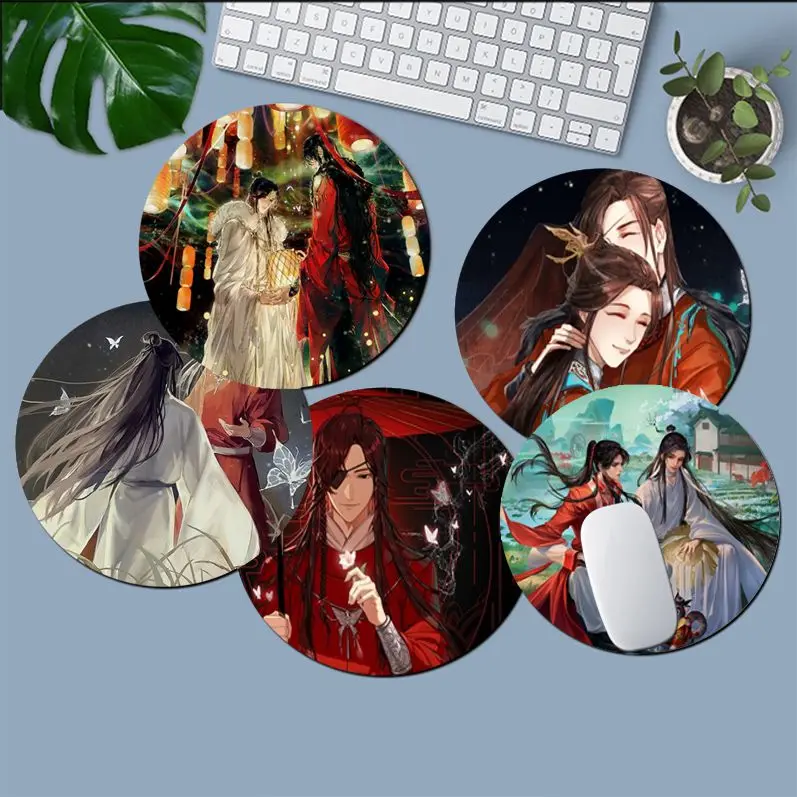

Новые печатные коврики для мыши Tian Guan Ci Fu, геймерские игровые коврики для мыши, Нескользящие Коврики для ноутбука и ПК, коврик для мышки, игро...