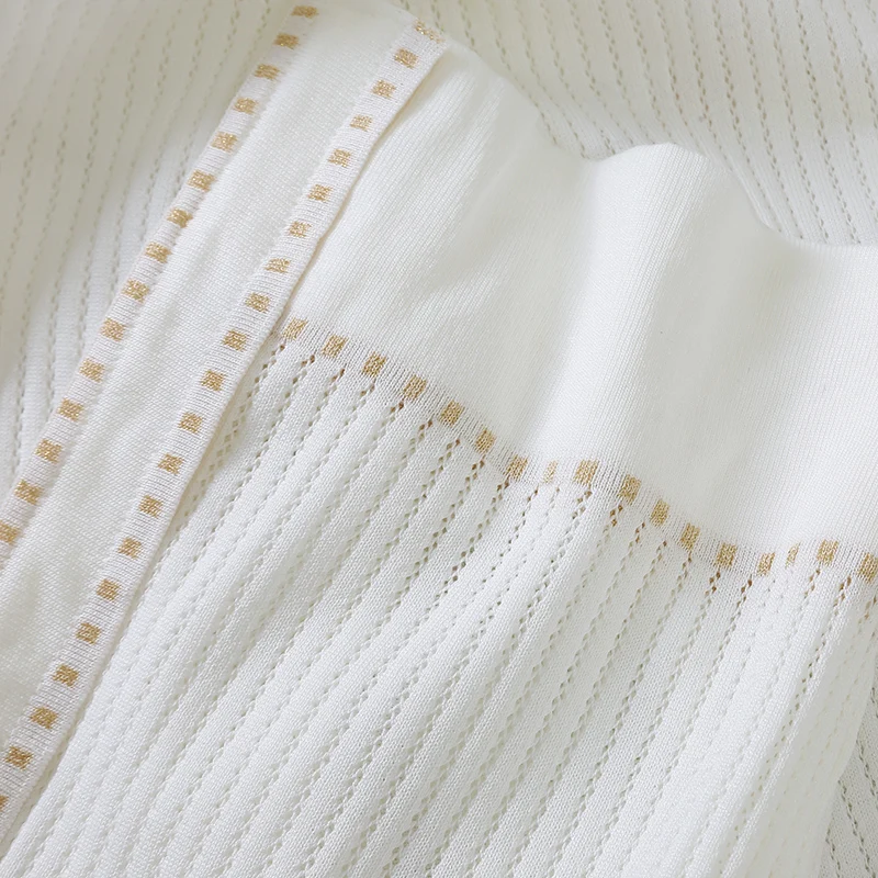 Новинка 2021 женская одежда весенне-летний комплект из двух предметов вязаная