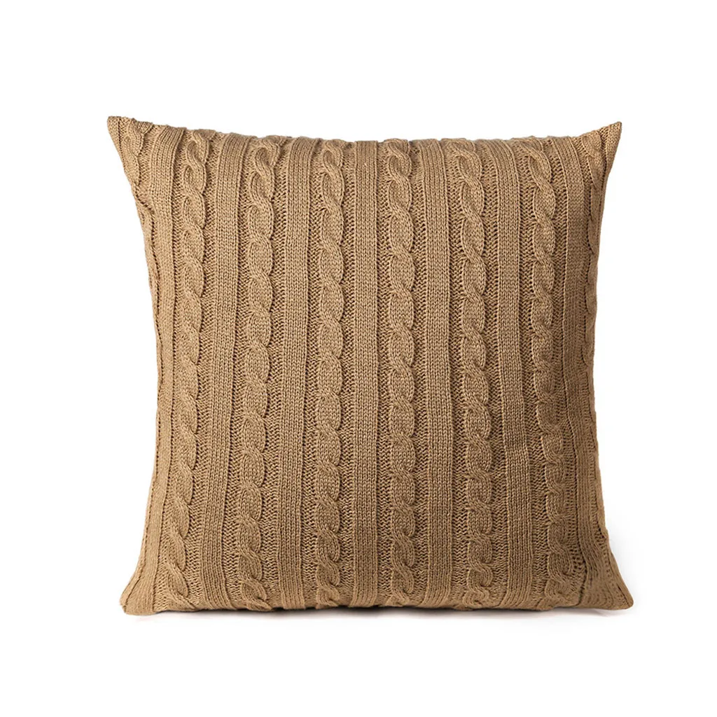 Модный акриловый чехол для подушки роскошный квадратный пол декоративная