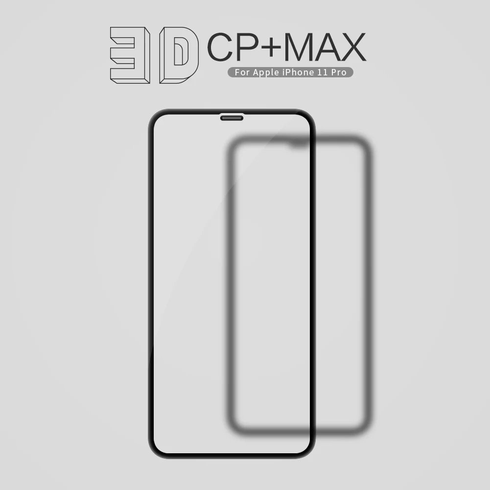 Стекло Nillkin 3D CP + Max для iphone 11 Pro полное клеевое покрытие стекло Apple Защита экрана