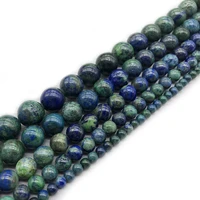 fctory price natural lapis lazuli stone malachite azurite agat beads for jewelry making bracelet necklace 4 6 8 10 12mm diy
