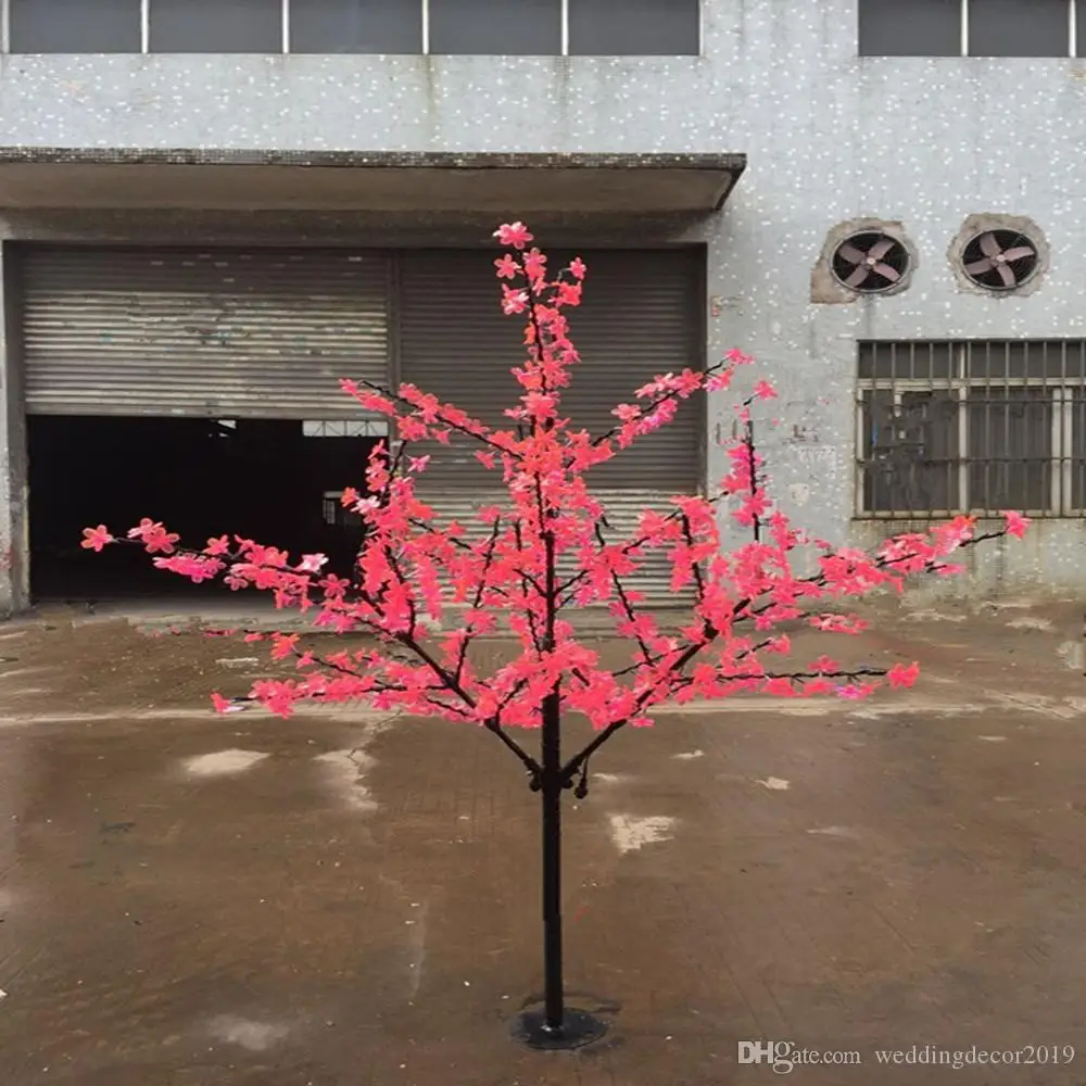 Имитация столба дерева светодиодная вишня цветение светильник натуральные