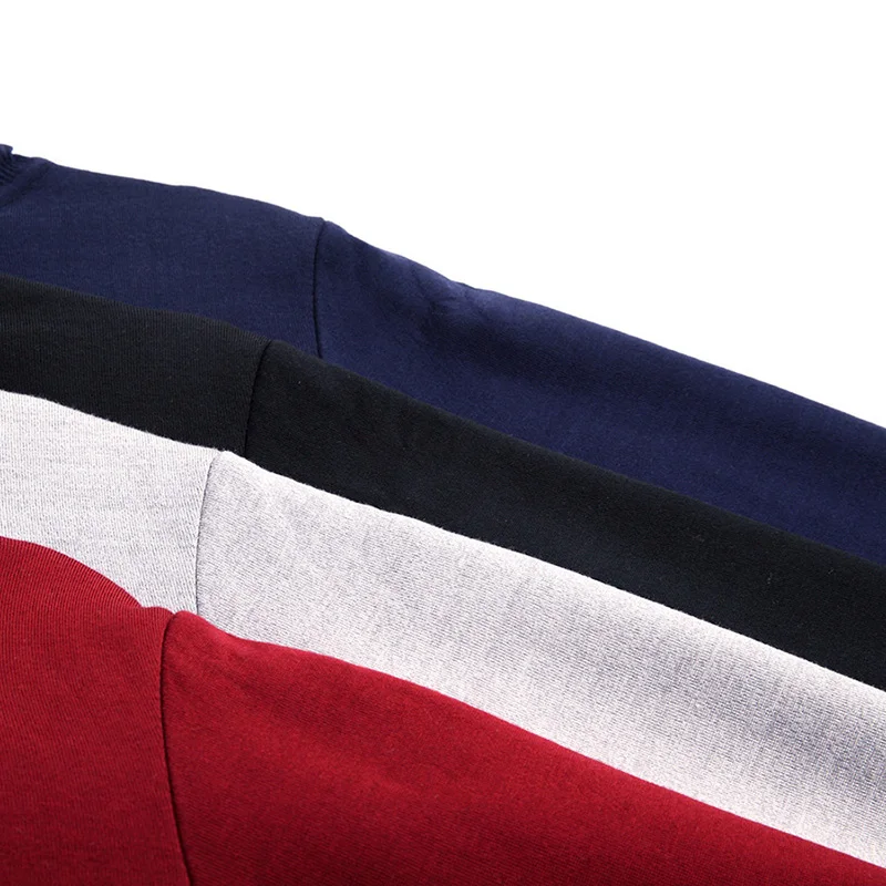 2020 бренд Водолазка Осень Зима теплый пуловер вязаный мужской свитер однотонный